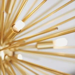 Vogue Lighting Vogue Sapelo 9 Light Sputnik Chandelier -Dunelm Shop 30743060 alt04