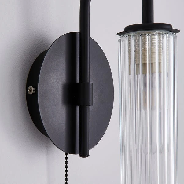 Dorma Henstone Black Bathroom Wall Light 4 Dorma Henstone Black Bathroom Wall Light - Image 4