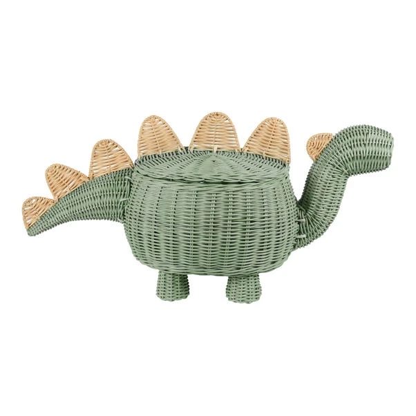 Dunelm Dinosaur Rattan Storage Basket 5 Dunelm Dinosaur Rattan Storage Basket - Image 5