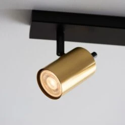 Dunelm Carter 4 Light Gold Spotlight Bar 10 Dunelm Carter 4 Light Gold Spotlight Bar -Dunelm Shop 30754822 alt04