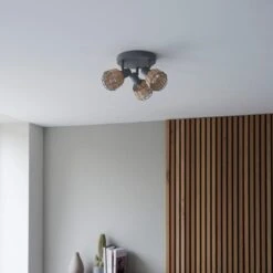 Dunelm Ohio 3 Light Grey Spotlight 9 Dunelm Ohio 3 Light Grey Spotlight -Dunelm Shop 30754832 alt03