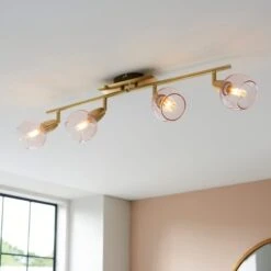 Dunelm Tia 4 Light Spotlight Bar