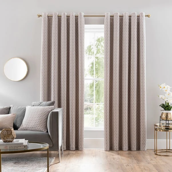 Dunelm Chenille Hive Chateau Grey Eyelet Curtains 1 Dunelm Chenille Hive Chateau Grey Eyelet Curtains