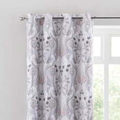 Dunelm Havisham Grey Eyelet Curtains