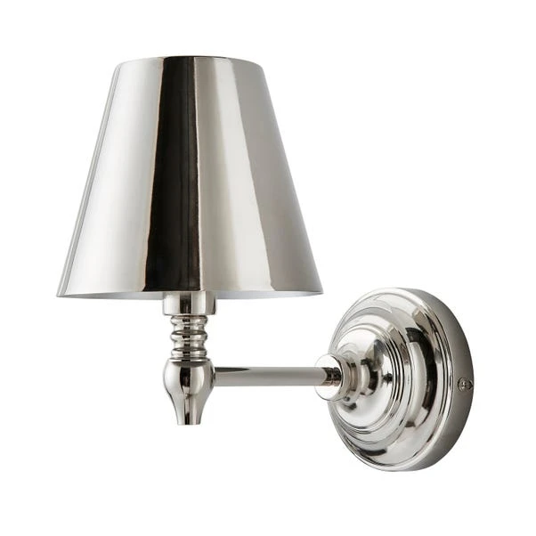 Dorma Bedford Polished Nickel Wall Light 5 Dorma Bedford Polished Nickel Wall Light - Image 5