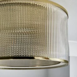 Dunelm Kruze Glass Flush Fitting -Dunelm Shop 30755765 alt02