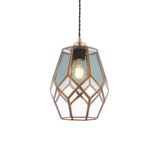 Vogue Lighting Vogue Eacham Easy Fit Pendant Shade 4 Vogue Lighting Vogue Eacham Easy Fit Pendant Shade - Image 4