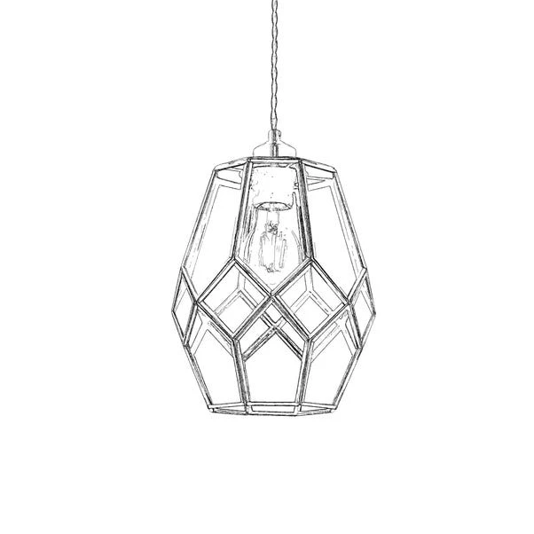 Vogue Lighting Vogue Eacham Easy Fit Pendant Shade 5 Vogue Lighting Vogue Eacham Easy Fit Pendant Shade - Image 5