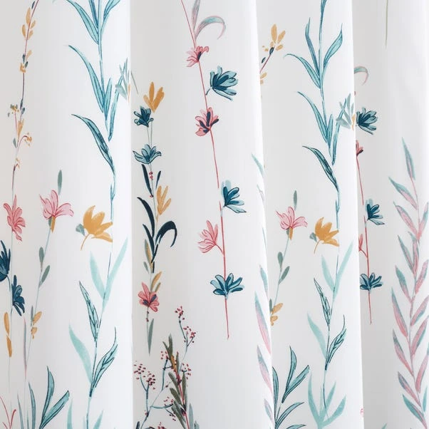 Dunelm Whimsical Botanical Floral Blackout Eyelet Curtains 3 Dunelm Whimsical Botanical Floral Blackout Eyelet Curtains - Image 3