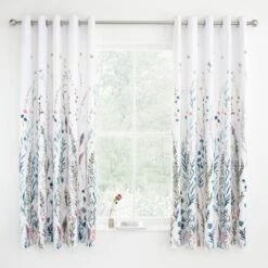 Dunelm Whimsical Botanical Floral Blackout Eyelet Curtains 9 Dunelm Whimsical Botanical Floral Blackout Eyelet Curtains -Dunelm Shop 30764734 alt05