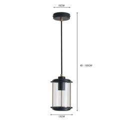 Dunelm Weston 1 Light Industrial Ceiling Pendant -Dunelm Shop 30768661 alt07