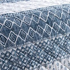 Dunelm Jax Mosaic Bedspread 7 Dunelm Jax Mosaic Bedspread -Dunelm Shop 30768782 alt03