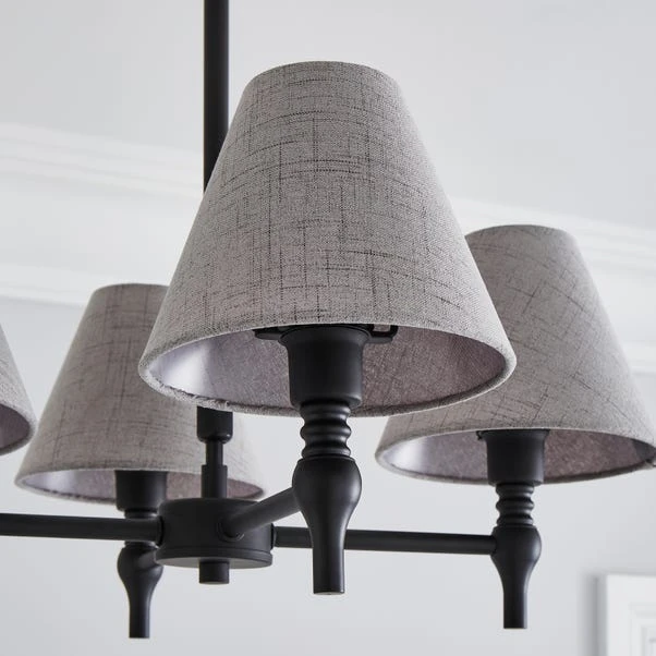 Dorma Bedford 4 Light Black Ceiling Fitting 3 Dorma Bedford 4 Light Black Ceiling Fitting - Image 3