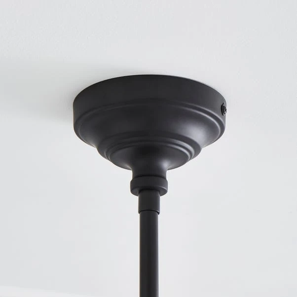 Dorma Bedford 4 Light Black Ceiling Fitting 4 Dorma Bedford 4 Light Black Ceiling Fitting - Image 4