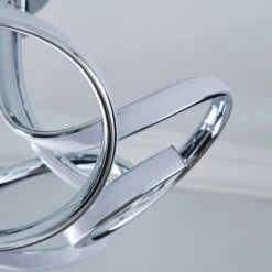 Dunelm Cortez 5 Light Integrated LED Swirl Semi-Flush Ceiling Fitting 8 Dunelm Cortez 5 Light Integrated LED Swirl Semi-Flush Ceiling Fitting -Dunelm Shop 30781655 alt02