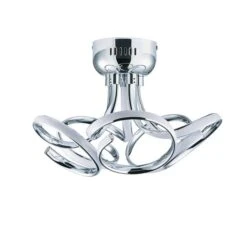 Dunelm Cortez 5 Light Integrated LED Swirl Semi-Flush Ceiling Fitting 10 Dunelm Cortez 5 Light Integrated LED Swirl Semi-Flush Ceiling Fitting -Dunelm Shop 30781655 alt04