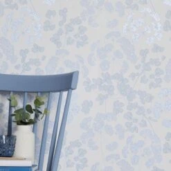 Dorma Daylesford Blue Wallpaper -Dunelm Shop 30783038 alt04