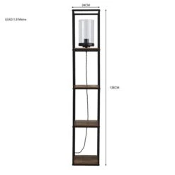 Dunelm Fulton Shelved Floor Lamp -Dunelm Shop 30783561 alt05