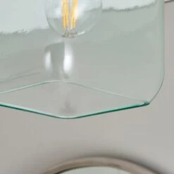 Dunelm Lucia Green Bathroom 1 Light Flush Ceiling Fitting -Dunelm Shop 30789861 alt02