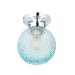 Dunelm Tropic Bathoom Faceted Sphere 1 Light Flush Ceiling Fitting 11 Dunelm Tropic Bathoom Faceted Sphere 1 Light Flush Ceiling Fitting -Dunelm Shop 30789913 alt05