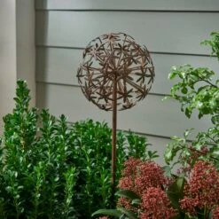 Dunelm Metal Allium Flower Stake