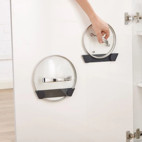 Joseph Joseph Set Of 4 Pan Lid Holders Grey 1 Joseph Joseph Set Of 4 Pan Lid Holders Grey