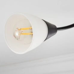 Dunelm Ordway Frosted 3 Light Black Ceiling Fitting 7 Dunelm Ordway Frosted 3 Light Black Ceiling Fitting -Dunelm Shop 30802370 alt02