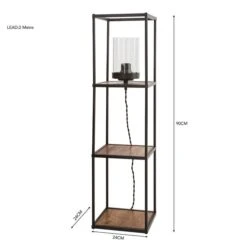 Dunelm Fulton Midi Shelved Floor Lamp Rustic Pine And Black 9 Dunelm Fulton Midi Shelved Floor Lamp Rustic Pine And Black -Dunelm Shop 30802421 alt05