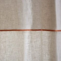Dunelm Arizona Terracotta Hidden Tab Top Voile -Dunelm Shop 30803312 alt02
