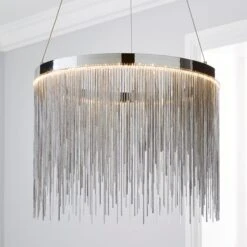 Dunelm Angela LED Chain Ring Fitting
