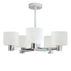 Dunelm Erin Frosted 5 Light Ceiling Fitting 10 Dunelm Erin Frosted 5 Light Ceiling Fitting -Dunelm Shop 30818152 alt04