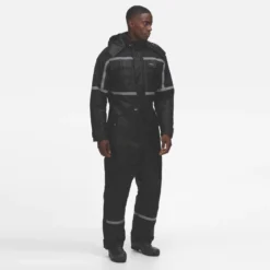 Regatta Waterproof Insulated Coverall All-in-1s Black Medium 39 1/2" Chest 32" L -Dunelm Shop 463GR A4
