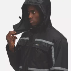 Regatta Waterproof Insulated Coverall All-in-1s Black Medium 39 1/2" Chest 32" L -Dunelm Shop 463GR A7