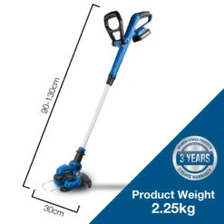 Hyundai HY2187 20V Li-Ion Cordless Grass Trimmer With 2.5Ah Battery - Adjustable Height -Dunelm Shop 4C5D7854 A5E3 4C7F B291 F55ECA6F4028 huge