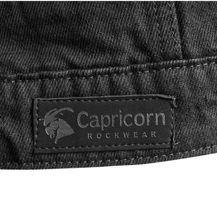 Men's Vest CAPRICORN ROCKWEAR - Black Without Frays 4 Men's Vest CAPRICORN ROCKWEAR - Black Without Frays - Image 4