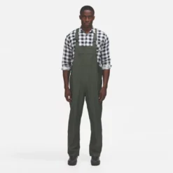 Regatta Stormflex Waterproof Bib & Brace Olive Large / X Large 38" W 32" L -Dunelm Shop 568JF A2