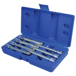 7 Piece 3/8" Drive Extra Long Torx Bit Socket Set