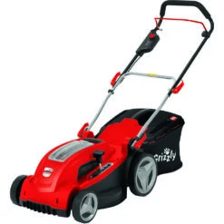 Grizzly ARM4035 Cordless 35cm Lawnmower With Battery & Charger (40V)