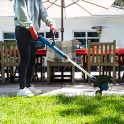 Hyundai HY2187 20V Li-Ion Cordless Grass Trimmer With 2.5Ah Battery - Adjustable Height -Dunelm Shop CEE75147 C0D0 4665 BF1C BBC972BF70E6 huge