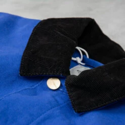 Carhartt WIP Michigan Rinsed Chore Coat - Lazurite / Black -Dunelm Shop MichiganRinsedChoreCoat Lazurite Black3 1024x1024