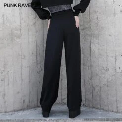 Punk Rave Zadie Wide Leg Trousers 14 Punk Rave Zadie Wide Leg Trousers -Dunelm Shop PRZadietrousers 2