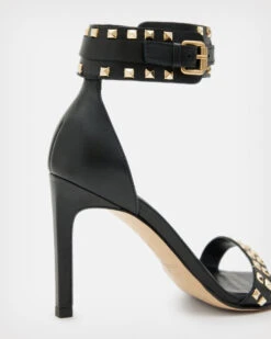 Alma Leather Pyramid Studded Sandal -Dunelm Shop WF732X 6405 5