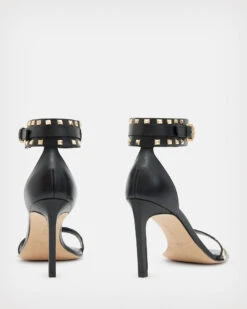 Alma Leather Pyramid Studded Sandal -Dunelm Shop WF732X 6405 6