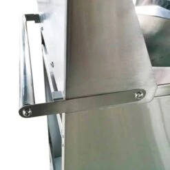 Foot Operated Mobile Wash Basin With Backsplash Paper Towel Dispenser & Castors Stainless Steel | Adexa WHF278 -Dunelm Shop WHF277 WHF278 HANDLE 1200x1200 1