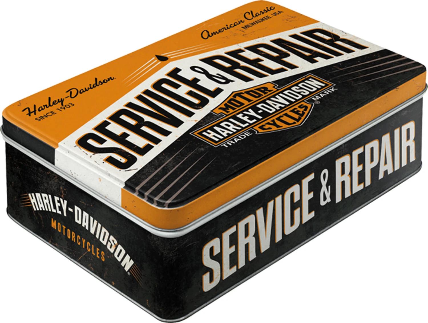 Harley Davidson H-D *SERVICE* STORAGE TIN 1 Harley Davidson H-D *SERVICE* STORAGE TIN