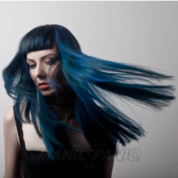 Amplified Manic Panic Semi Permanent Hair Colour EU Formula - After Midnight Blue 7 Amplified Manic Panic Semi Permanent Hair Colour EU Formula - After Midnight Blue - Image 7
