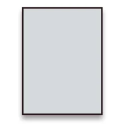 Arezzo Matt Black Square Edge Framed Bathroom Mirror - 800 X 600mm -Dunelm Shop azs68mb d1