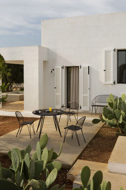 Ariete Bench With Backrest - / L 127 Cm - Iron / Seat Cushion - Unopiu 3 Ariete Bench With Backrest - / L 127 Cm - Iron / Seat Cushion - Unopiu - Image 3