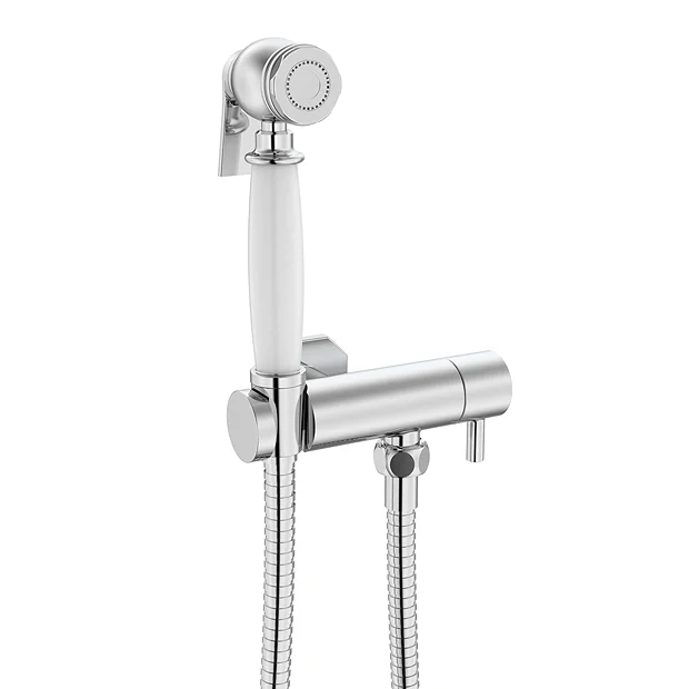 Chatsworth Traditional Douche Shower Spray Kit With Bar Shut-Off Valve And Hose Chrome 1 Chatsworth Traditional Douche Shower Spray Kit With Bar Shut-Off Valve And Hose Chrome
