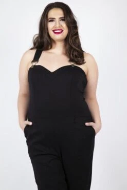 Connie Fitted Capri Overalls -Dunelm Shop connie fitted capri overalls voodoo vixen 10